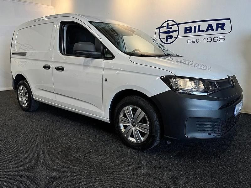 Begagnad VW Caddy 114 HK (83 kW) 2021 Vit Minibuss
