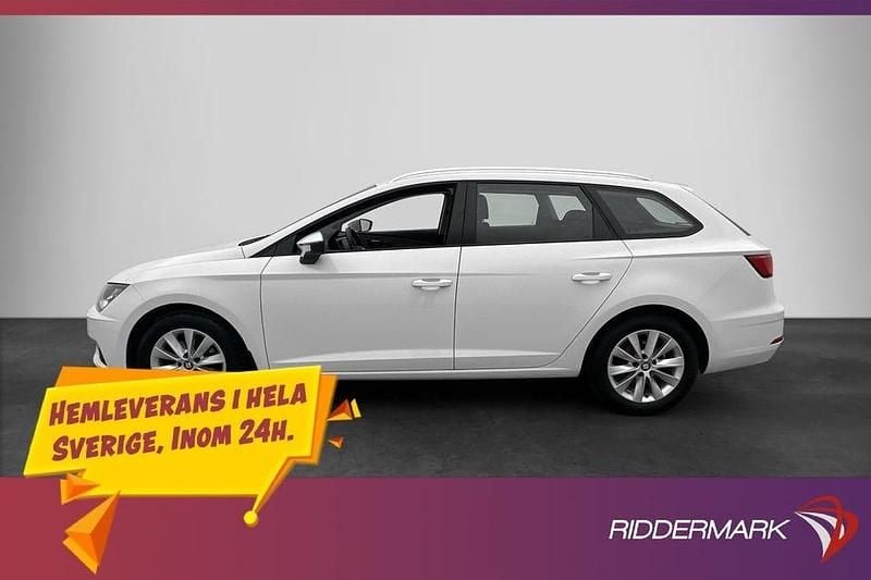 Vit Begagnad 2020 Seat Leon ST Style Kombi | 139 700 kr (Marknadspris) - Bild 1/3