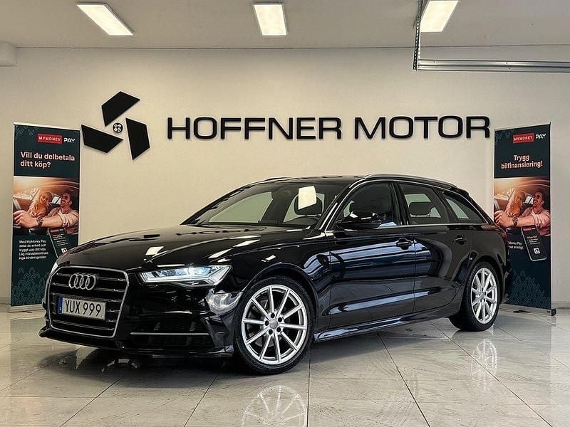 Svart Begagnad 2017 Audi A6 S-Line Kombi | 219 000 kr (Bra pris) - Bild 1/4