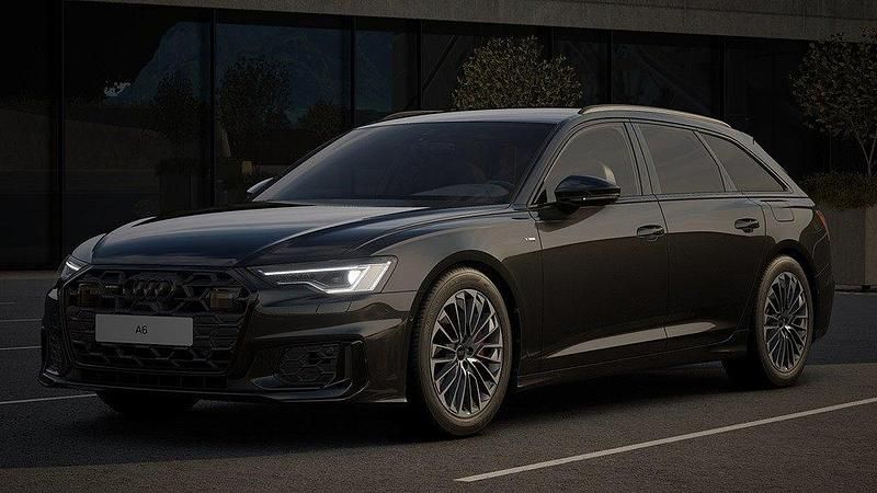 Svart Ny 2025 Audi A6 S-Line Kombi | 766 500 kr (Dyr) - Bild 1/4