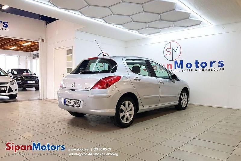 Begagnad Peugeot 308 140 HK (102 kW) 2009 Ljusgrå Halvkombi