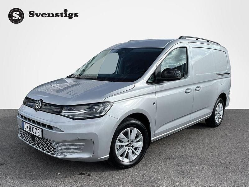 Silver (reflexsilver metallic) Ny 2025 VW Caddy Maxi Minibuss | 497 250 kr (Dyr) - Bild 1/4