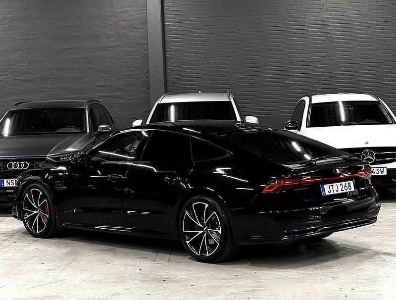 Begagnad Audi A7 Sportback S-Line 286 HK (210 kW) 2019 Svart metallic Halvkombi