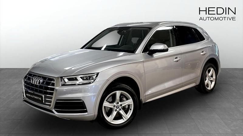 Silver Begagnad 2017 Audi Q5 Proline SUV | 264 700 kr (Bra pris) - Bild 1/4