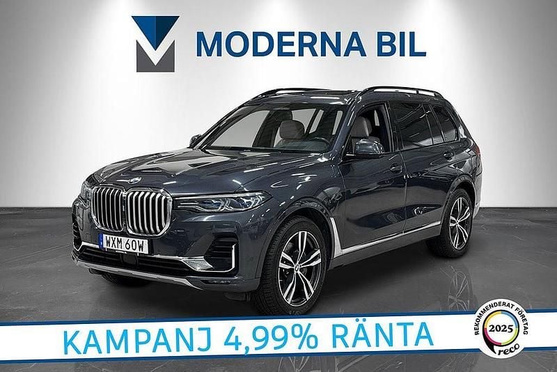 Begagnad BMW X7 Executive 265 HK (194 kW) 2019 Grå SUV