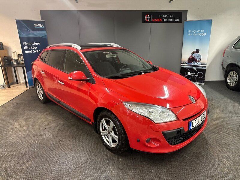 Röd Begagnad 2011 Renault Mégane GrandTour Kombi | 52 900 kr (Marknadspris) - Bild 1/4
