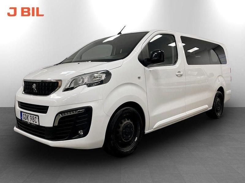 Vit Begagnad 2022 Peugeot Traveller Business-Line Minibuss | 299 900 kr - Bild 1/3
