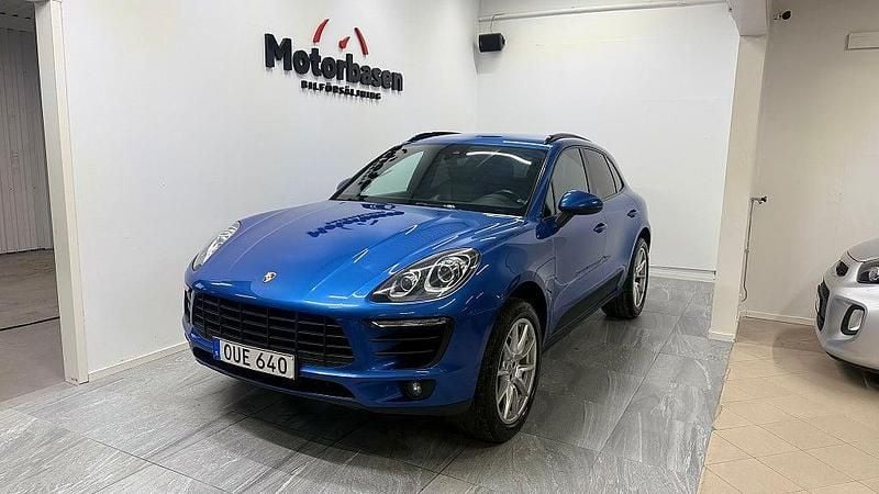 Begagnad Porsche Macan S 258 HK (189 kW) 2015 Blå SUV