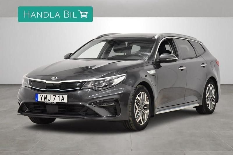 Grå Begagnad 2019 Kia Optima Kombi | 194 900 kr - Bild 1/4