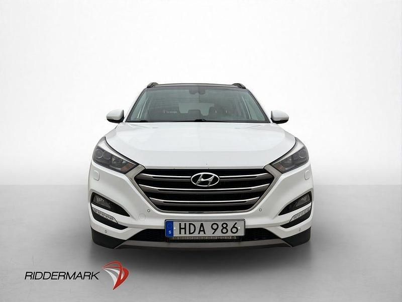 Begagnad Hyundai Tucson Premium 177 HK (130 kW) 2015 Vit SUV