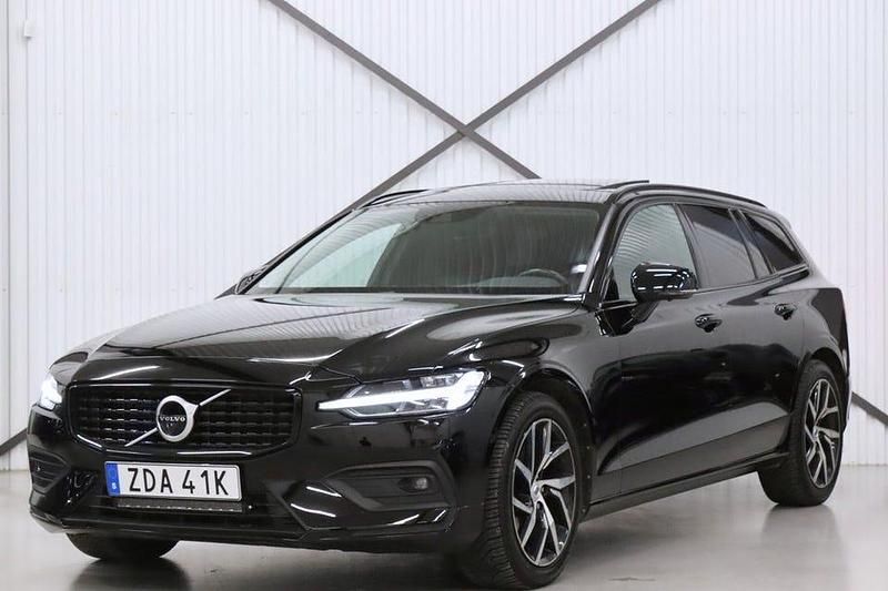 Begagnad Volvo V60 197 HK (144 kW) 2020 Svart Kombi