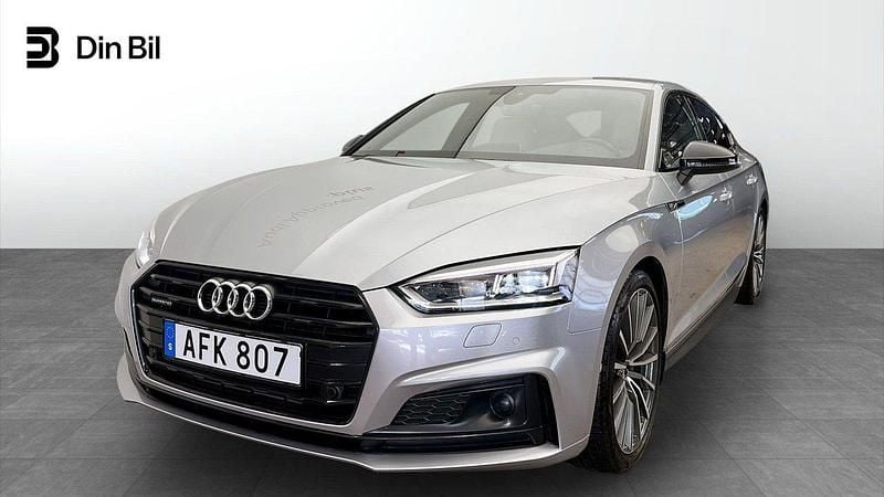 Florettsilver metallic Begagnad 2017 Audi A5 Sportback Sport Halvkombi | 289 000 kr (Dyr) - Bild 1/4
