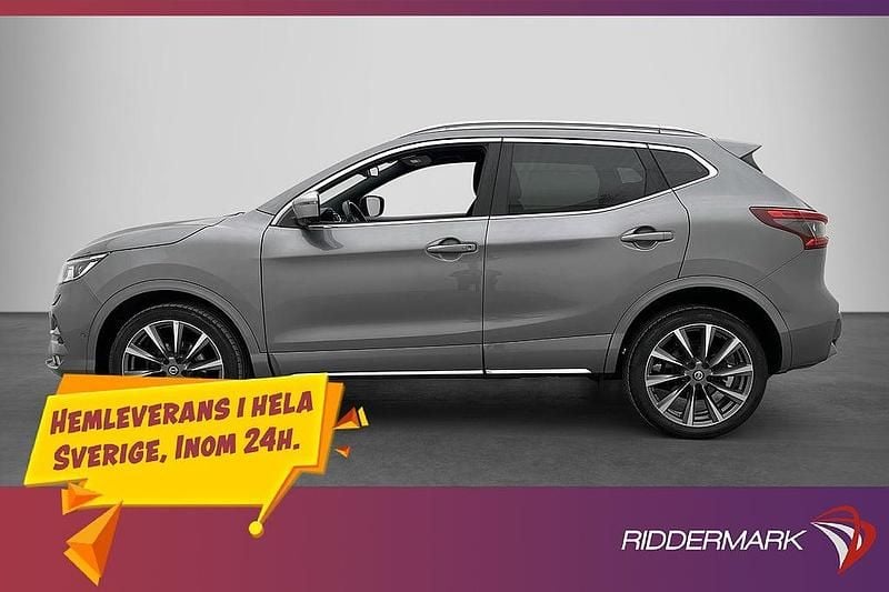 Grå Begagnad 2019 Nissan Qashqai Tekna+ SUV | 189 900 kr (Marknadspris) - Bild 1/3