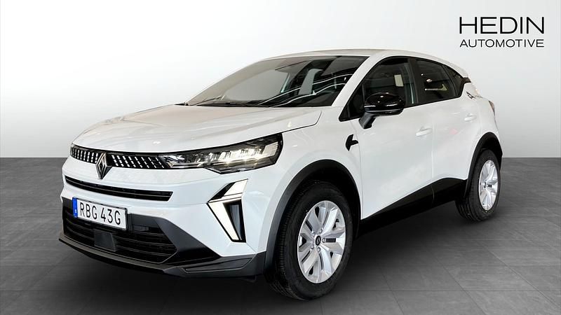 Vit (white) Begagnad 2024 Renault Captur Evolution SUV | 214 800 kr (Lite dyr) - Bild 1/4