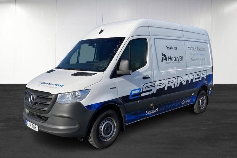 Vit Begagnad 2023 Mercedes E-Sprinter Van | 279 900 kr - Bild 1/4