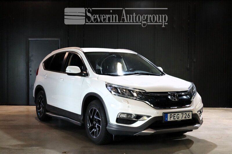 Vit Begagnad 2016 Honda CR-V Elegance Plus SUV | 179 000 kr (Marknadspris) - Bild 1/4