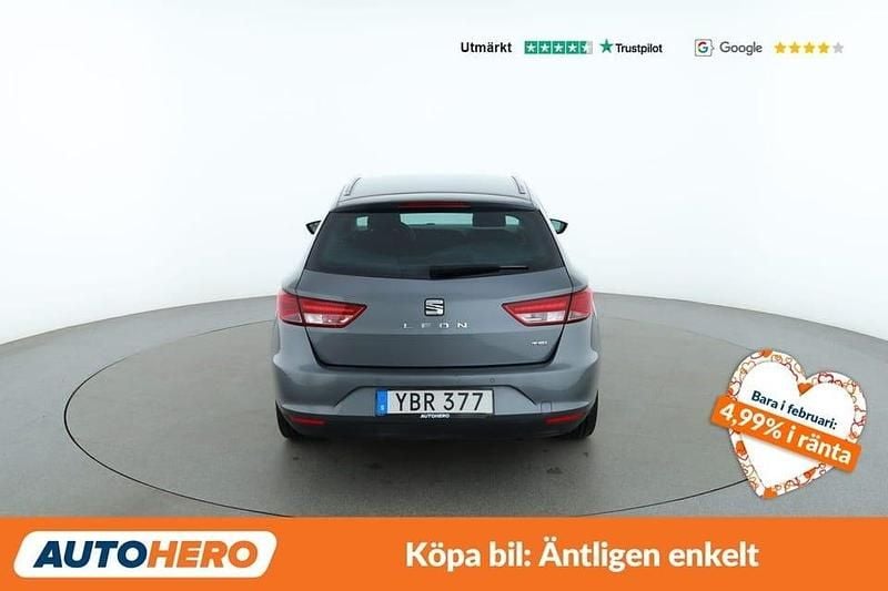 Begagnad Seat Leon ST Style 112 HK (82 kW) 2016 Mörkgrå Kombi
