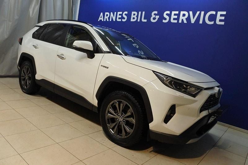Vit Begagnad 2020 Toyota RAV4 Hybrid Executive SUV | 299 900 kr (Marknadspris) - Bild 1/4
