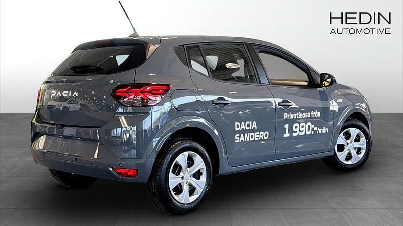 Begagnad Dacia Sandero Essentiel 92 HK (67 kW) 2025 Grå (grey) Halvkombi