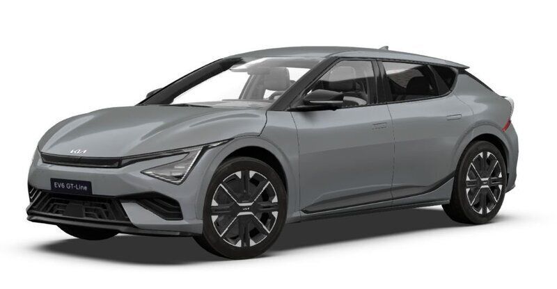 Grå Begagnad 2024 Kia EV6 2 SUV | 629 300 kr (Dyr) - Bild 1/1