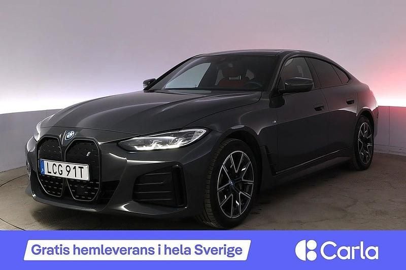 Begagnad BMW i4 M Sport 250 kW (340 HK) 2023 Grå Sedan