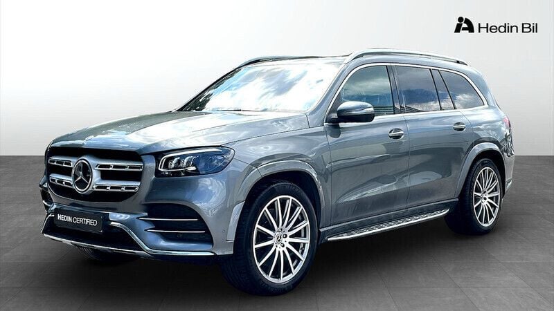 Grå Begagnad 2020 Mercedes GLS400 AMG SUV | 749 900 kr (Bra pris) - Bild 1/4