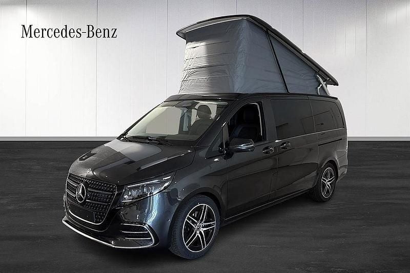 Grå Ny 2026 Mercedes V300 Marco Polo Minibuss | 1 098 990 kr (Marknadspris) - Bild 1/4