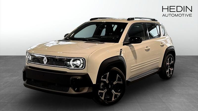 Ny Renault R4 Techno 15 HK (11 kW) 2025 Glaciär vit Halvkombi