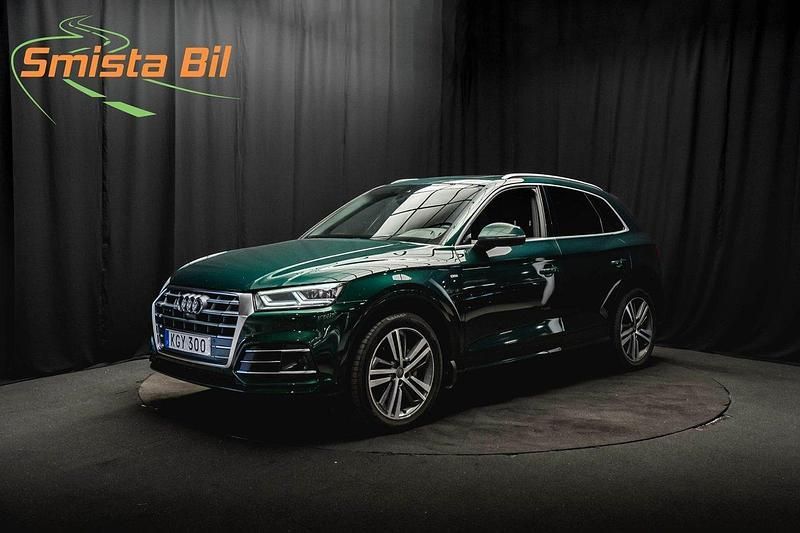 Grön Begagnad 2017 Audi Q5 S-Line SUV | 349 900 kr (Dyr) - Bild 1/4