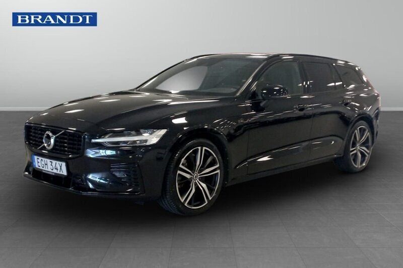 Svart Begagnad 2022 Volvo V60 R-Design Kombi | 419 900 kr (Lite dyr) - Bild 1/4