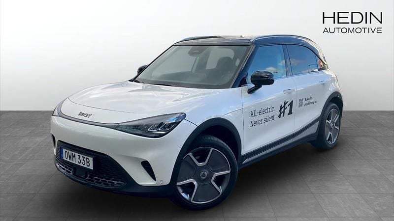Vit Begagnad 2023 Smart #1 Edition #1 SUV | 349 900 kr - Bild 1/4