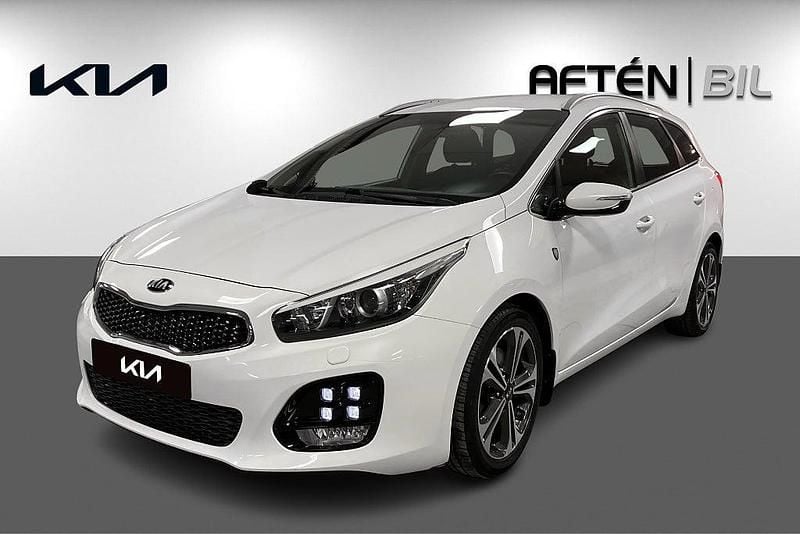 Begagnad Kia Ceed Sportswagon GT-Line 135 HK (99 kW) 2018 Vit Kombi