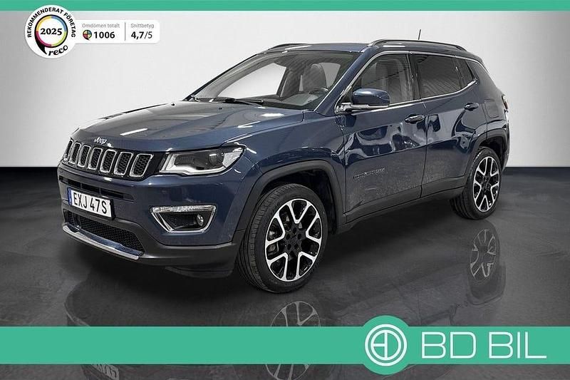 Blåmetallic Begagnad 2020 Jeep Compass SUV | 236 900 kr - Bild 1/3