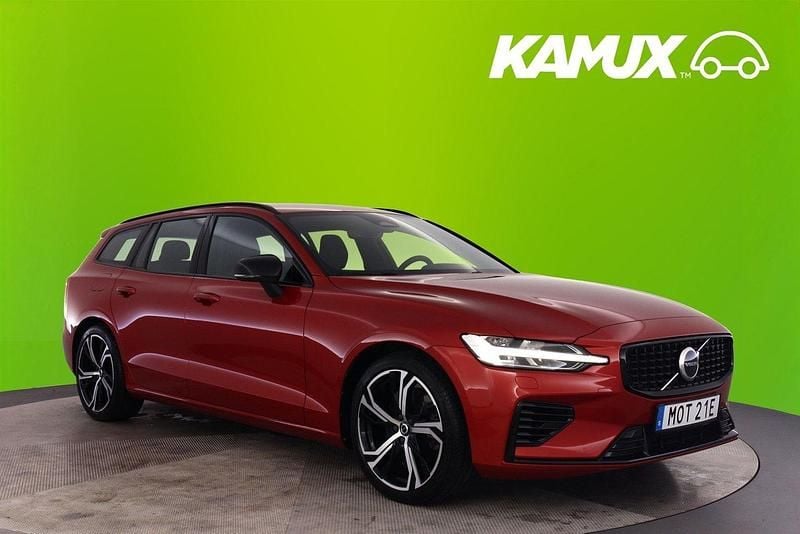 Röd Begagnad 2023 Volvo V60 Plus Kombi | 414 800 kr (Bra pris) - Bild 1/4