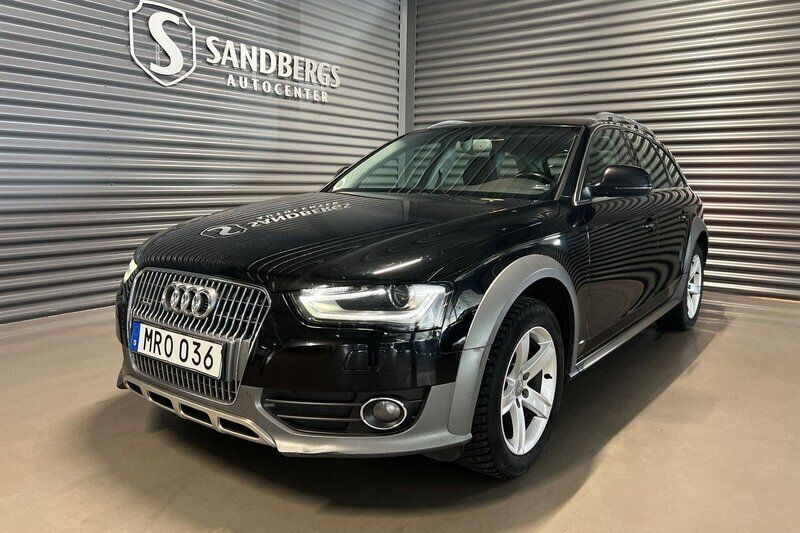 Svart Begagnad 2015 Audi A4 Allroad Design Kombi | 134 500 kr (Marknadspris) - Bild 1/4