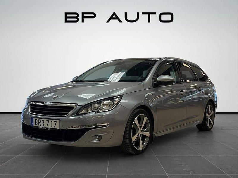 Grå Begagnad 2016 Peugeot 308 SW Active Kombi | 104 500 kr (Marknadspris) - Bild 1/4