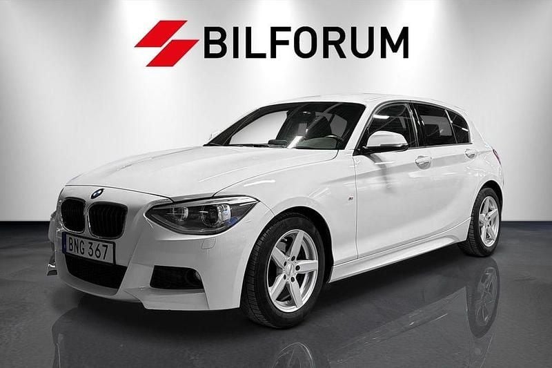 Begagnad BMW 116 M Sport 136 HK (100 kW) 2014 Vit Halvkombi