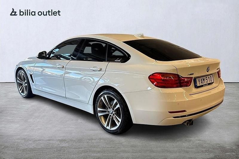 Begagnad BMW 428 Gran Coupé Sport Line 245 HK (180 kW) 2015 Vit Sportkupé