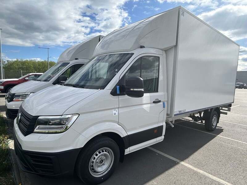 Vit Ny 2025 VW Crafter Van | 781 125 kr (Dyr) - Bild 1/4