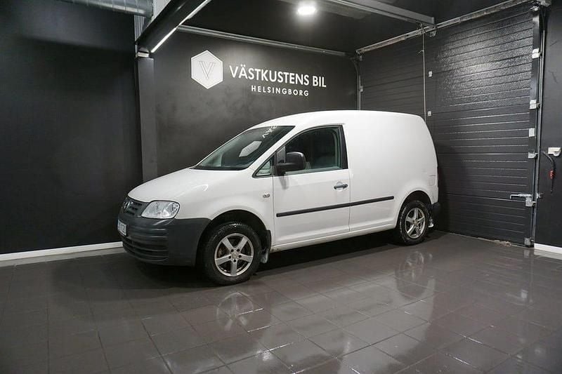 Begagnad VW Caddy 102 HK (75 kW) 2010 Vit Minibuss