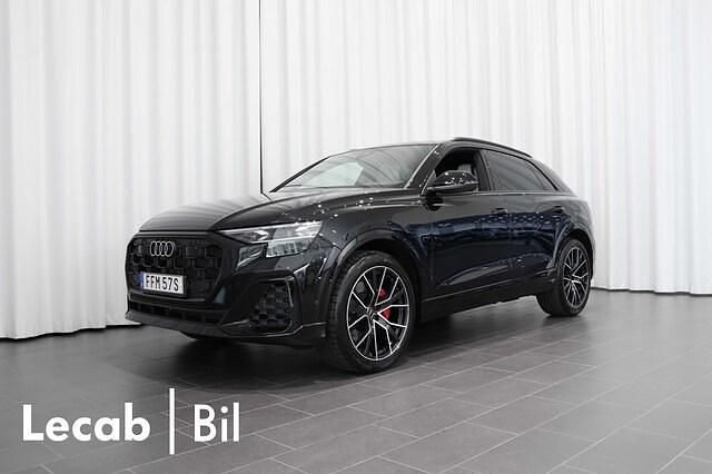 Mytsvart metallic Begagnad 2024 Audi Q8 S-Line SUV | 1 059 500 kr - Bild 1/4