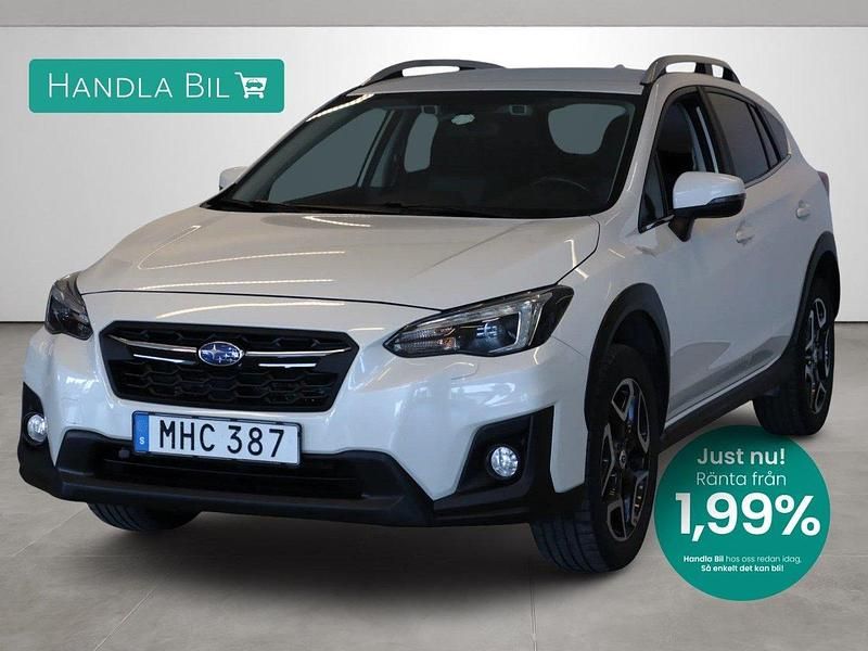Vit Begagnad 2018 Subaru XV SUV | 209 900 kr (Marknadspris) - Bild 1/4