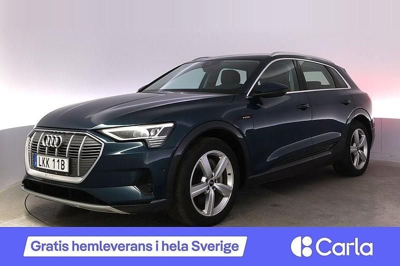 Blå Begagnad 2022 Audi e-tron Proline SUV | 349 990 kr (Superpris) - Bild 1/4