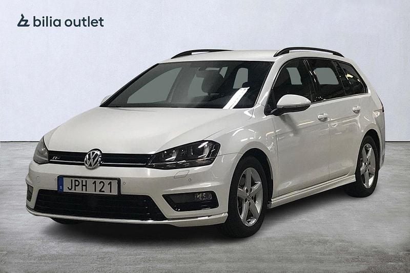 Vit Begagnad 2016 VW Golf VII GT Kombi | 174 900 kr (Marknadspris) - Bild 1/4