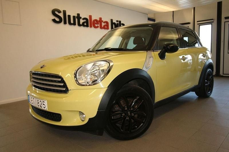 Gul Begagnad 2012 Mini Cooper D Countryman SUV | 89 900 kr (Lite dyr) - Bild 1/4