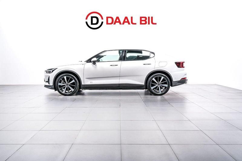 Begagnad Polestar 2 Long Range Dual motor 309 kW (421 HK) 2021 Vit Halvkombi
