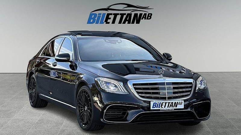 Begagnad Mercedes S350L AMG 259 HK (190 kW) 2013 Svart Sedan