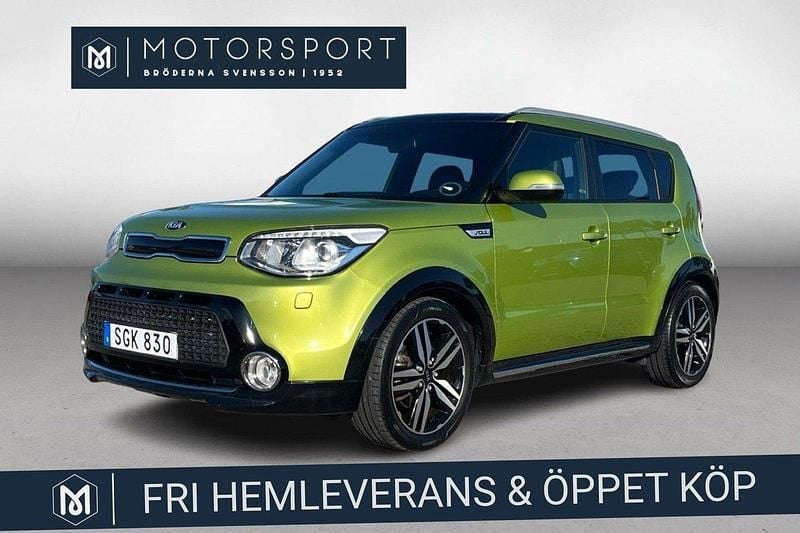 Grön Begagnad 2014 Kia Soul SUV | 129 900 kr (Marknadspris) - Bild 1/3