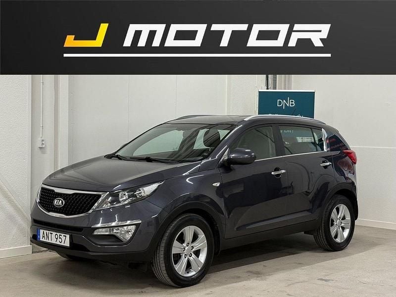 Grå Begagnad 2015 Kia Sportage SUV | 94 900 kr (Superpris) - Bild 1/4