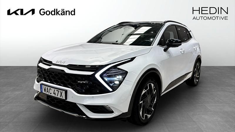 Vit (white) Begagnad 2022 Kia Sportage GT-Line SUV | 379 900 kr (Marknadspris) - Bild 1/4